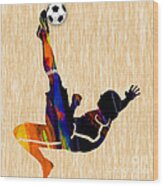 Soccer Player #8 Wood Print