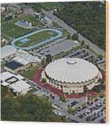 Aerials Of Wvvu Campus #9 Wood Print