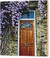 A Yorkshire Door Wood Print