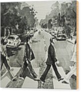 Abbey Road Wood Print