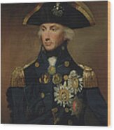 Admiral Horatio Nelson Wood Print