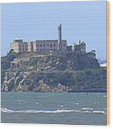 Alcatraz Island Wood Print
