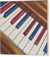 American Bandstand Wood Print