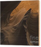 Antelope Canyon 7 Wood Print
