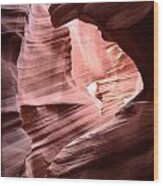 Antelope Canyon Page Az Wood Print