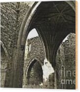 Arches Of Ages - Jerpoint Abbey Wood Print
