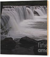Arkansas' Natural Dam Wood Print