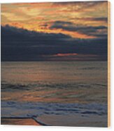 Assateague Sunrise Wood Print