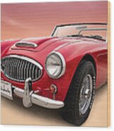 Austin Healey Wood Print