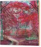 Autumn Beeches Wood Print