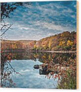 Autumn In Harriman State Park Wood Print