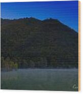 Autunno Alba Sul Lago - Autumn Lake Dawn 9576 Wood Print