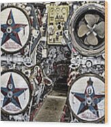 B-427 Torpedo Room Wood Print