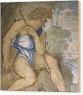 Baldassare Peruzzi 1481-1536. Italian Architect And Painter. Villa Farnesina. Polyphemus. Rome Wood Print