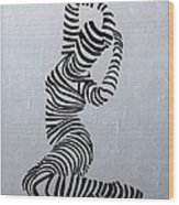 Ballerina Wood Print