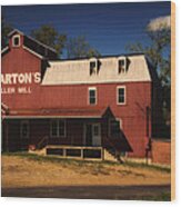 Bartons Roller Mill Gerald Mo Dsc08243 Wood Print