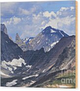 Beartooth Mountain Wood Print