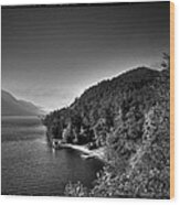 Beautiful Lake George Wood Print