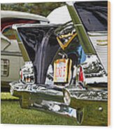 Belair Tail Fins  2 Wood Print