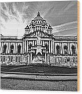 Belfast City Hall Wood Print