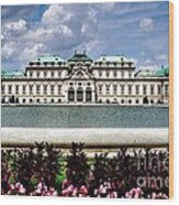 Belvedere Palace Wood Print