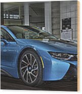 Bmw    I 8 Wood Print