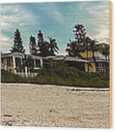 Bonita Beach Florida Panorama Wood Print