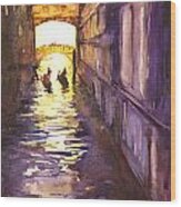 Bridge Of Sighs Wood Print