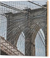 Brooklyn Bridge Wood Print