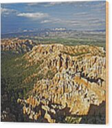 Bryce Canyon Np From Bryce Point Utah Wood Print