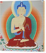 Buddha Maitreya Wood Print