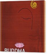 Buddha The Compassionate Wood Print