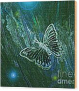 Butterfly Magic By Jrr Wood Print