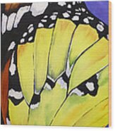 Butterfly Wing Wood Print