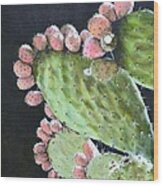 Cactus Fruit Wood Print