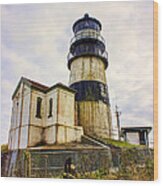 Cape Disappointment Wood Print