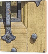 Castle Door Iii Wood Print