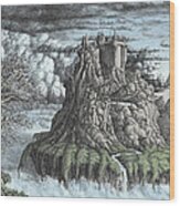 Castles Made Of Sand Ll Wood Print