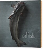 Catfish Wood Print