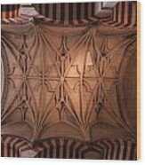 Cathedral Of Cordoba Ceiling Wood Print