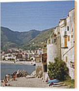 Cefalu Beach 2 Wood Print