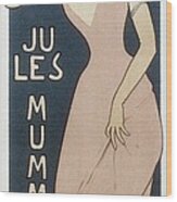 Champagne Jules Mumm And Co 1894 Wood Print