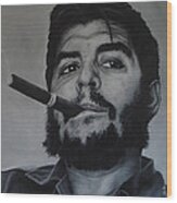 Che Guevara Wood Print