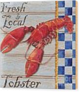 Chesapeake Lobster Wood Print