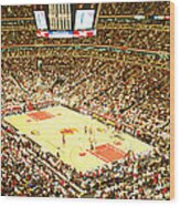 Chicago Bulls Stadium on Canvas Wrap Art Print