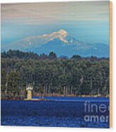 Chocorua And Spindle Point Wood Print