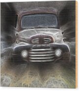 Classic Ford Truck Wood Print