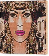 Cleopatra Wood Print