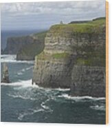 Cliffs Of Moher 2 Wood Print