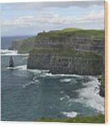 Cliffs Of Moher 3 Wood Print